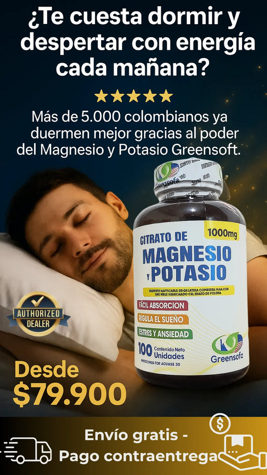 Citrato de magnesio y potasio