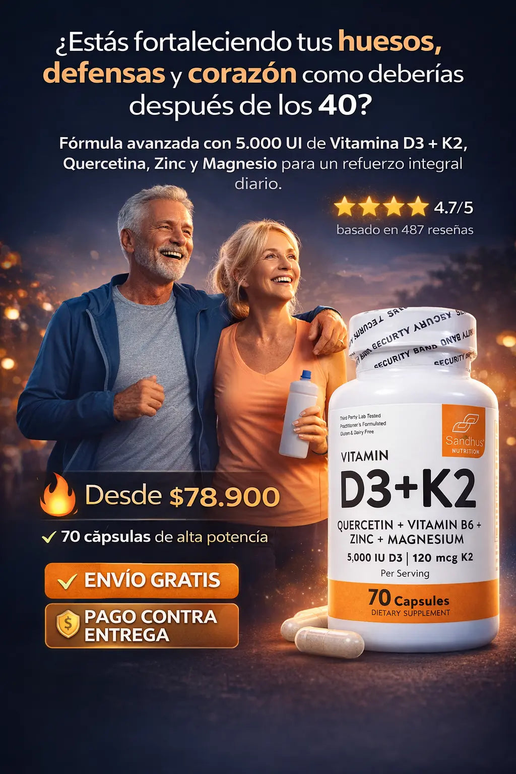 Vitamina D3 K2